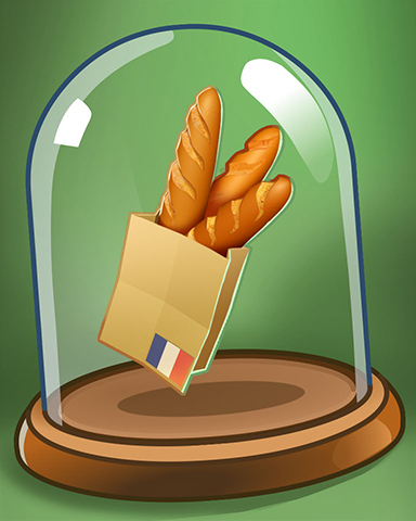 French Bread Badge - From France With Love