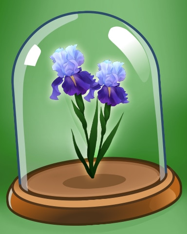 Iris Flower Badge - Garden Blast Iris Flower Badge - Garden Blast