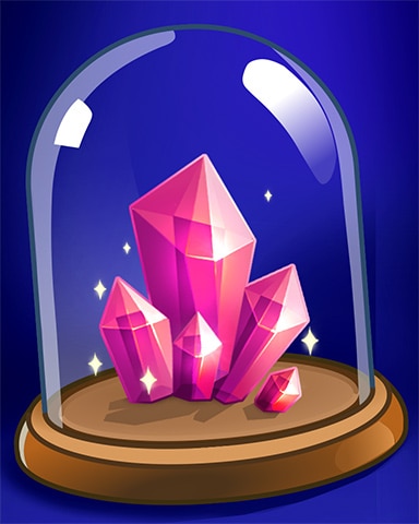 Crystal Cluster Badge - Jewel Academy