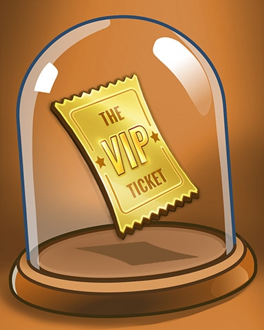 VIP Up High Badge - Jet Set Solitaire