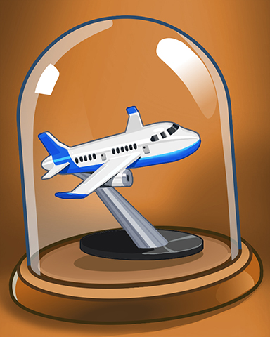 Tiny Traveler Badge - Jet Set Solitaire
