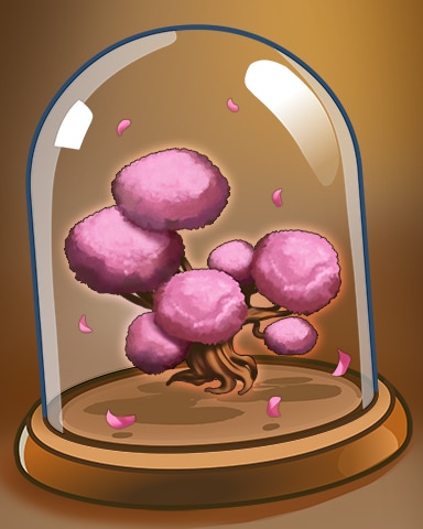 Spring Tree Badge - Mahjong Garden HD