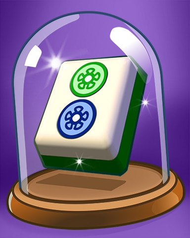 Two Dot Tile Badge - Mahjong Sanctuary