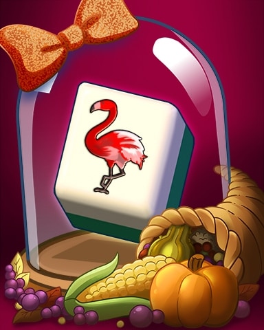 Flamingo Tile Badge - Mahjong Safari HD