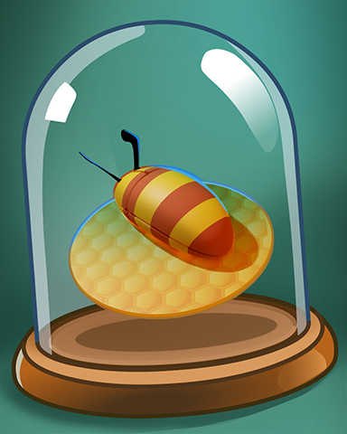 Bee Mouse Badge - Pogo Addiction Solitaire HD