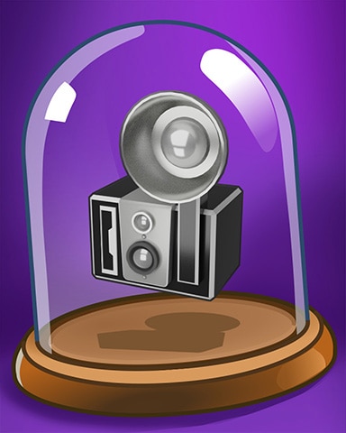 Classic Camera Badge - Poppit! Bingo