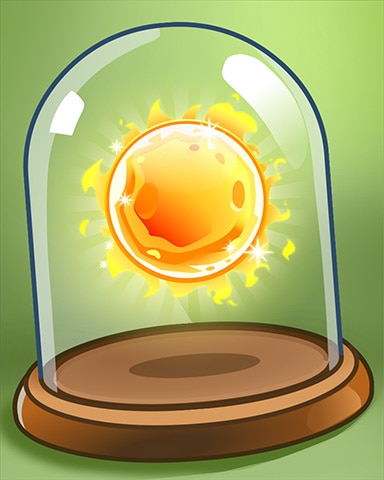 Ball Of Fire Badge - Peggle Blast HD