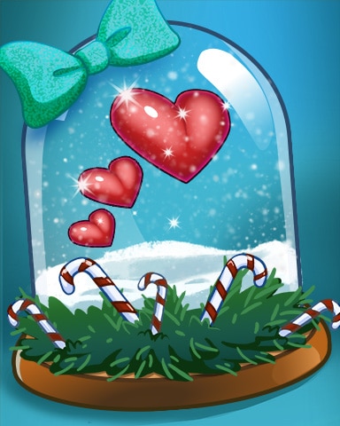 Winter Hearts Badge - Pogo Daily Sudoku