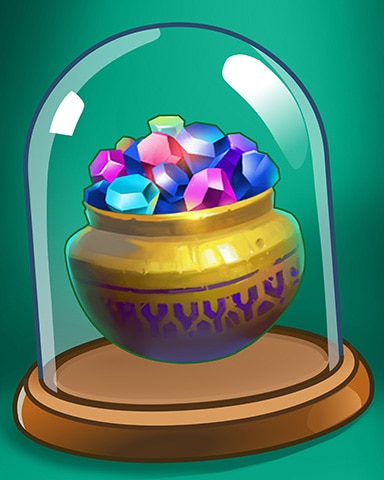 Pot Of Gems Badge - Pogo™ Slots