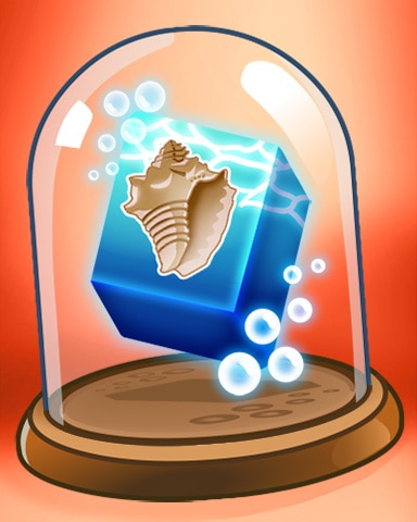 Sea Shell Ocean Tile Badge - Quinn's Aquarium Sea Shell Ocean Tile Badge - Quinn's Aquarium