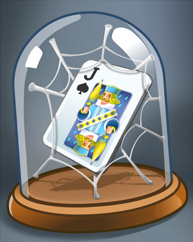 Jack's Web Badge - Rainy Day Spider Solitaire HD