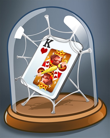 King Of The Web Badge - Rainy Day Spider Solitaire HD