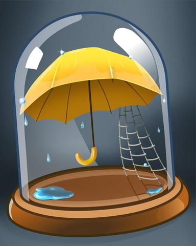 Open Umbrella Badge - Rainy Day Spider Solitaire HD