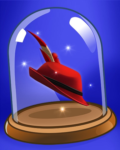 Red Fedora Badge - Spades HD Red Fedora Badge - Spades HD