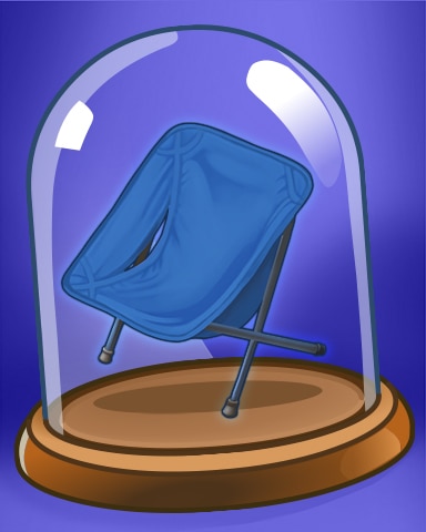 Blue Chair Badge - Snowbird Solitaire