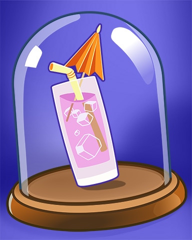 Tropical Cocktail Badge - Snowbird Solitaire