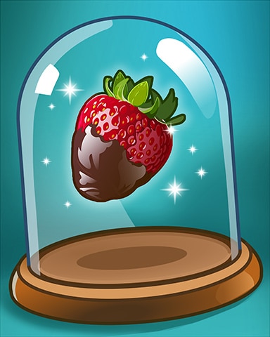 Chocolate Strawberry Badge - Sweet Tooth Town