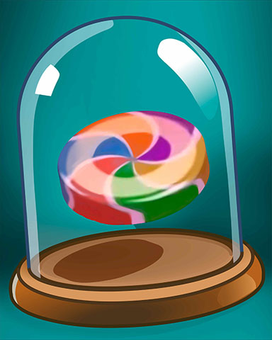 Rainbow Candy Badge - Sweet Tooth Town