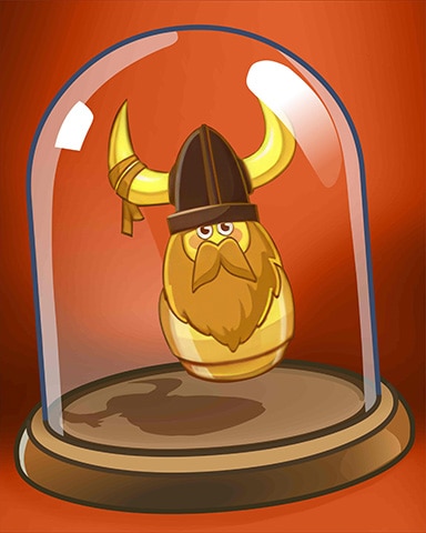 Horned Viking Badge - Trizzle Horned Viking Badge - Trizzle