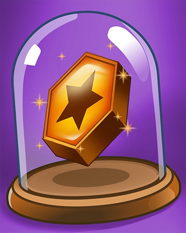 Star Hexagon Badge - Tumble Bees HD