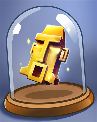 Golden Idol Badge - Undiscovered World