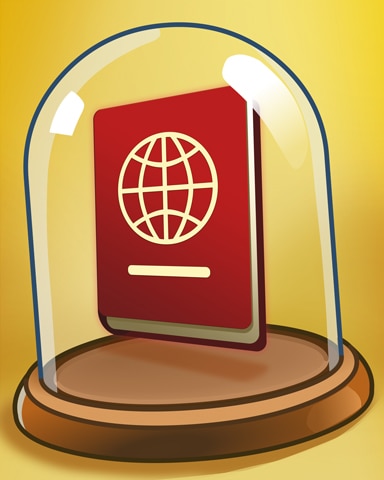 Red Passport Badge - World Class Solitaire HD Red Passport Badge - World Class Solitaire HD