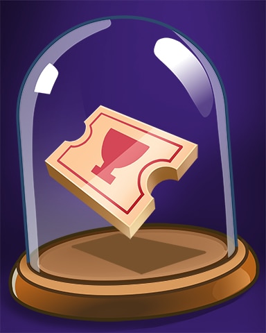 Trophy Ticket Badge - Wheel Of Fortune: Pogo Edition Trophy Ticket Badge - Wheel Of Fortune: Pogo Edition
