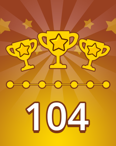 Weekly Special 104 Badge - Pogo Daily Sudoku