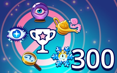 No Power-ups Weekly Special 300 Badge - Pogo Daily Sudoku