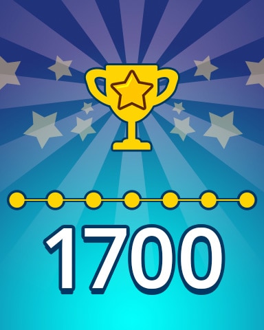 Weekly Special Puzzle 1700 Badge - Pogo Daily Sudoku