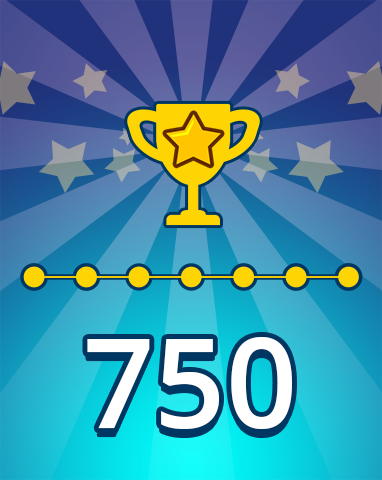 Weekly Special Puzzle 750 Badge - Pogo Daily Sudoku