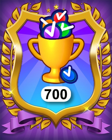 Win Streak 700 Badge - Pogo&trade; Daily Sudoku