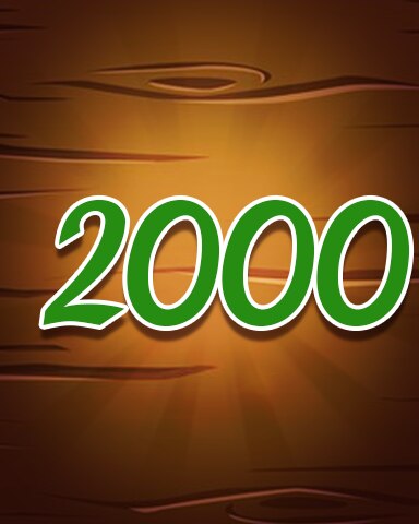 Wood 2000 Badge - Jewel Academy